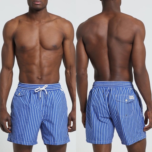 polo traveler swim trunks